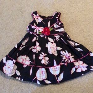 5 for $10 Black and pink floral dress